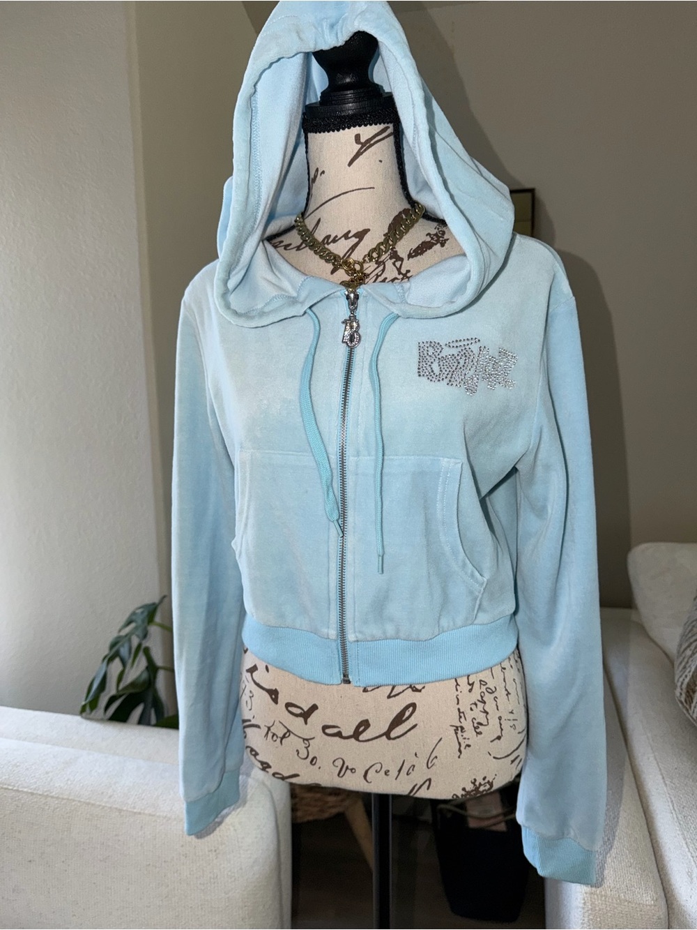 Dolls Kill x Bratz Light Blue Hoodie